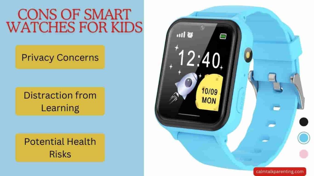 Cons of Smart Watches for Kids